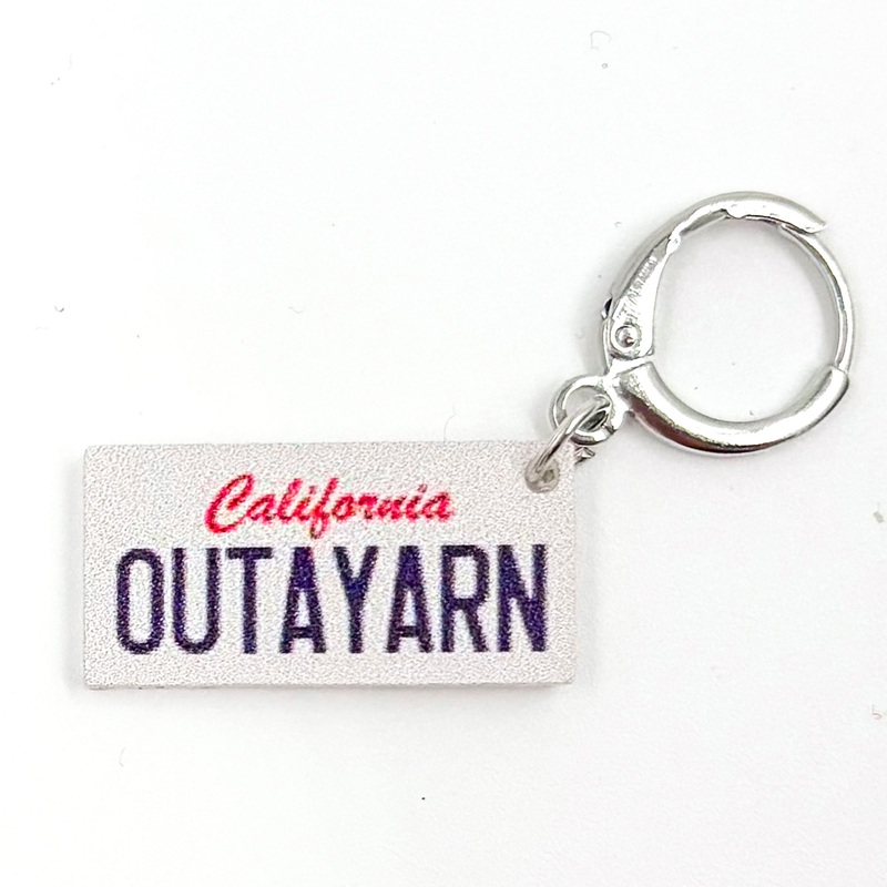 Jimmy Beans Wool State Stitch Markers – California