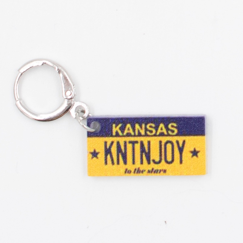 Jimmy Beans Wool State Stitch Markers – Kansas