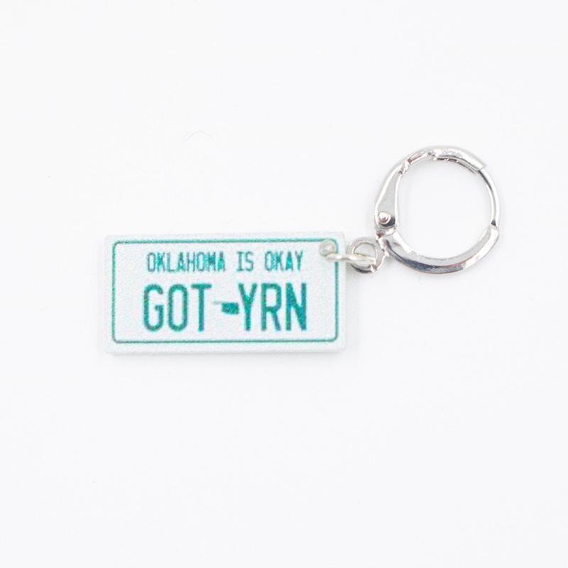 Jimmy Beans Wool State Stitch Markers – Oklahoma