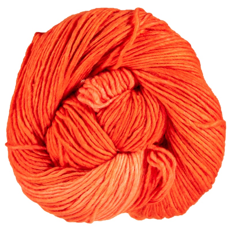 Malabrigo Worsted Merino Yarn – 152 Tiger Lily