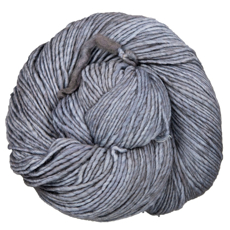 Malabrigo Worsted Merino Yarn – 606 Frost Gray