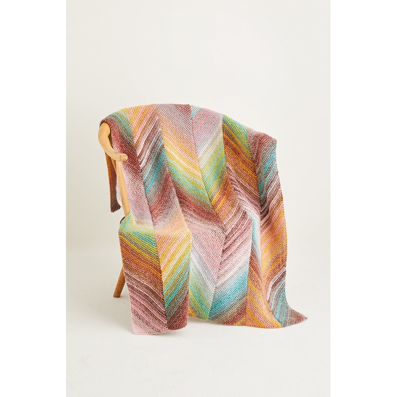 Sirdar Jewelspun Patterns – 10141 Knit Blanket – PDF Download