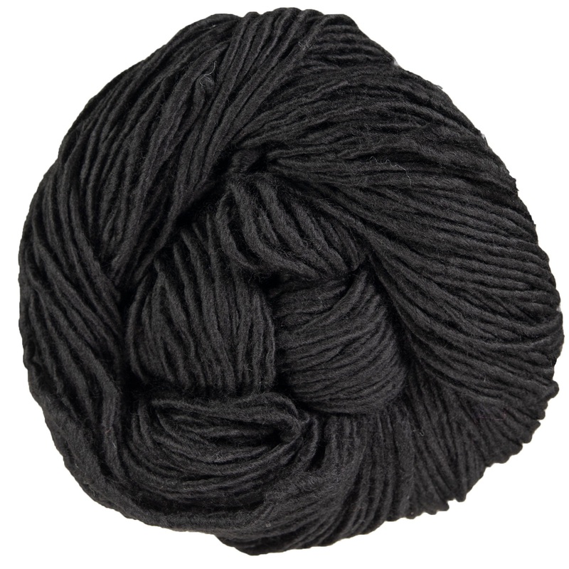 Malabrigo Worsted Merino Yarn – 195 Black