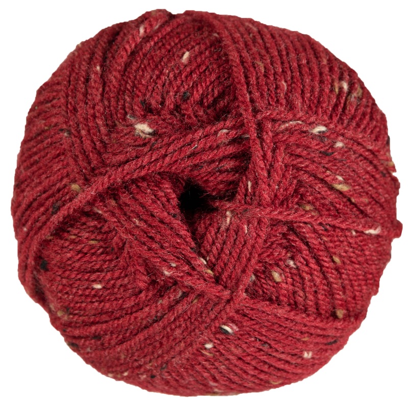 Plymouth Yarn Encore Tweed Yarn – 6389 Ruby
