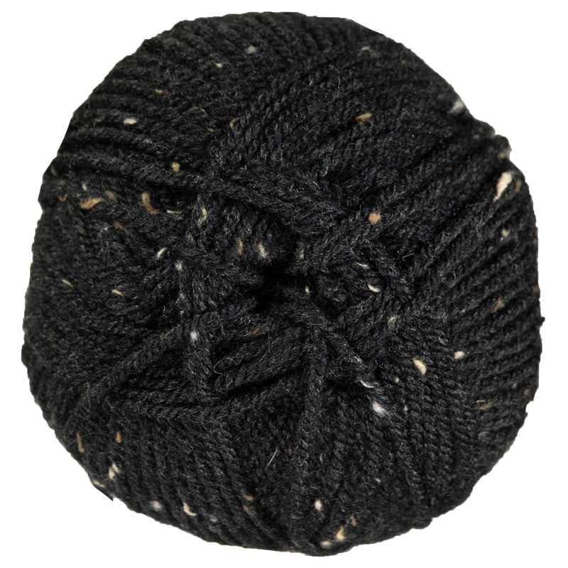 Plymouth Yarn Encore Tweed Yarn – T217 Black