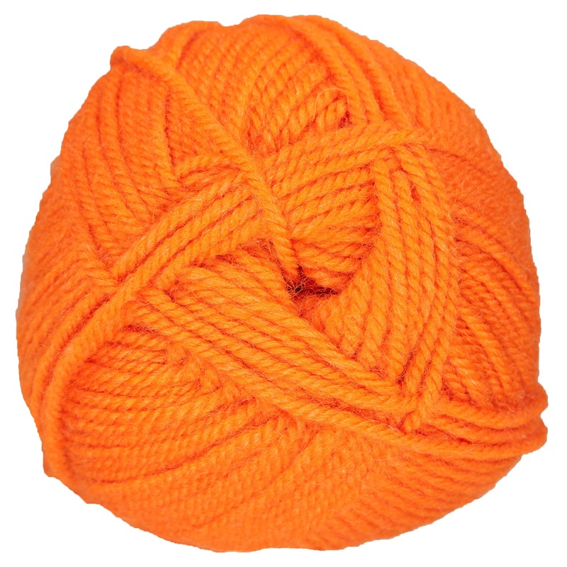 Plymouth Yarn Encore Worsted Yarn – 1383 Bright Orange