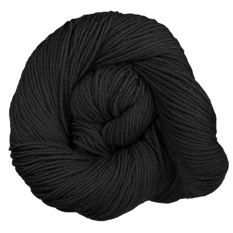 Plymouth Yarn Worsted Merino Superwash Yarn – 02 Black