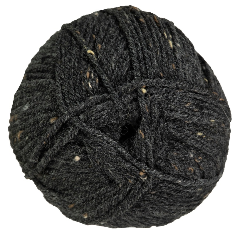 Plymouth Yarn Encore Tweed Yarn – T520 Dark Grey