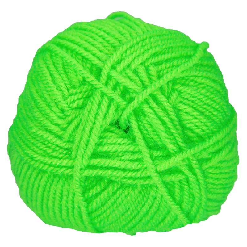 Plymouth Yarn Encore Worsted Yarn – 0477 Neon Green