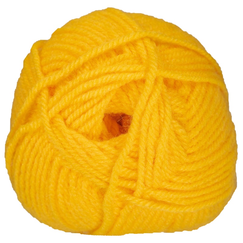 Plymouth Yarn Encore Worsted Yarn – 1382 Bright Yellow