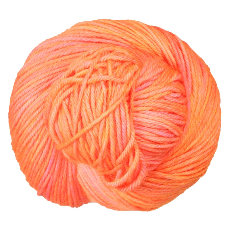 Madelinetosh Tosh DK Yarn – Neon Peach