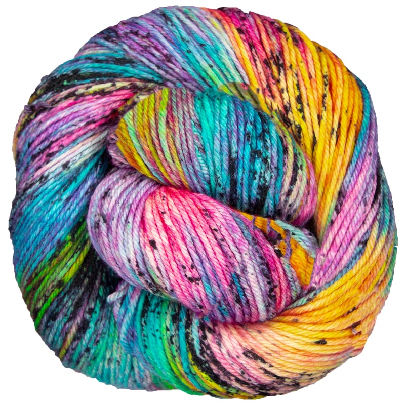 Madelinetosh Tosh DK Yarn – Electric Rainbow