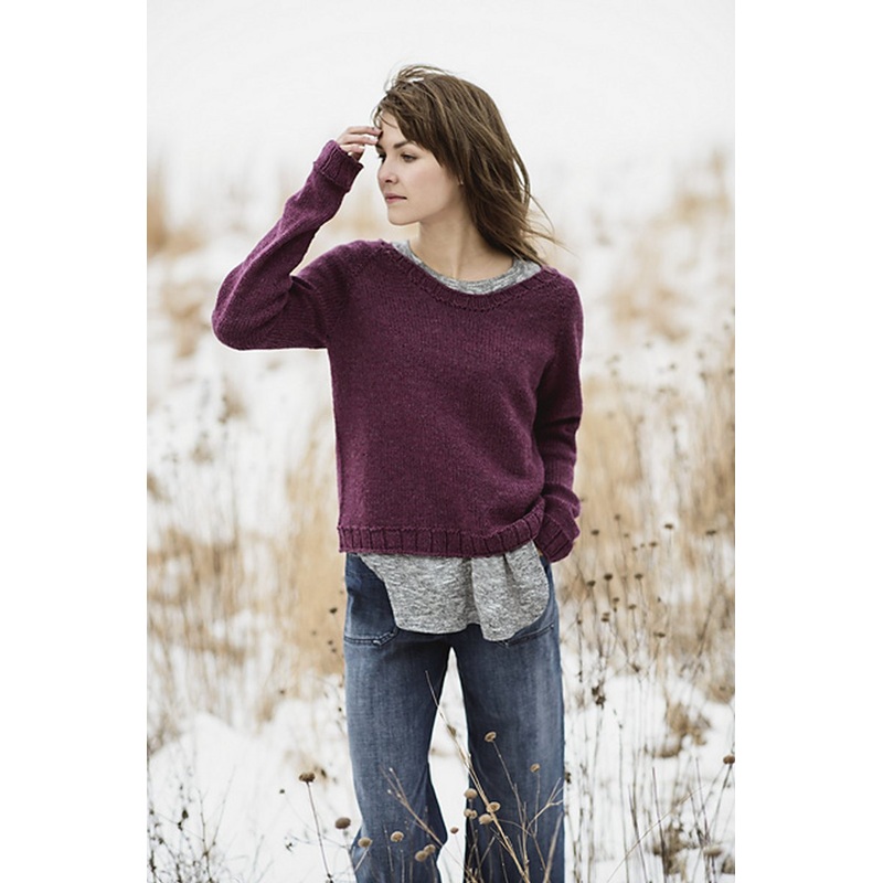 Blue Sky Fibers The Classic Series Patterns – Cromwell Pullover – PDF Download