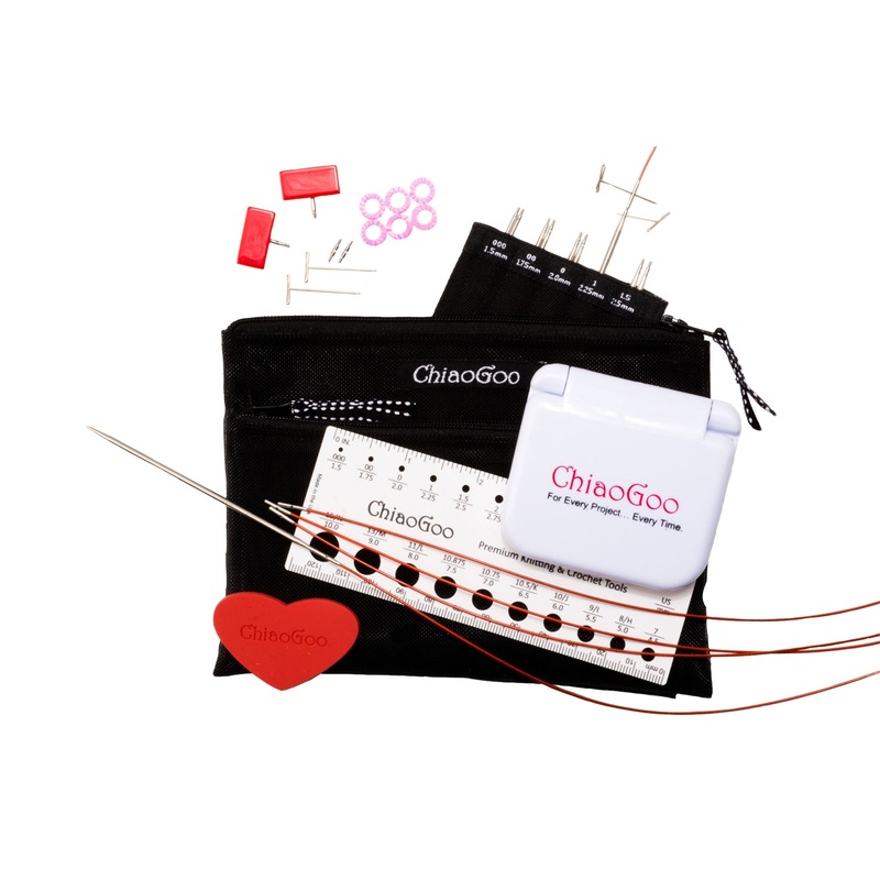 ChiaoGoo TWIST Red Lace Interchangeable Sets – 4 – Mini (US 000 – US 1.5)