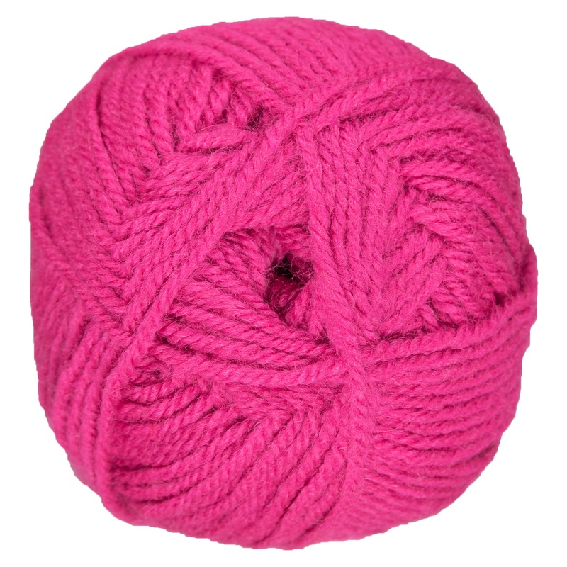Plymouth Yarn Encore Worsted Yarn – 1385 Bright Fuschia