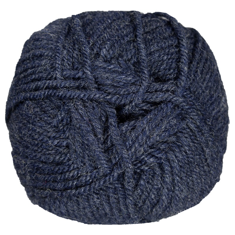 Plymouth Yarn Encore Worsted Yarn – 6005 Midnight Heather
