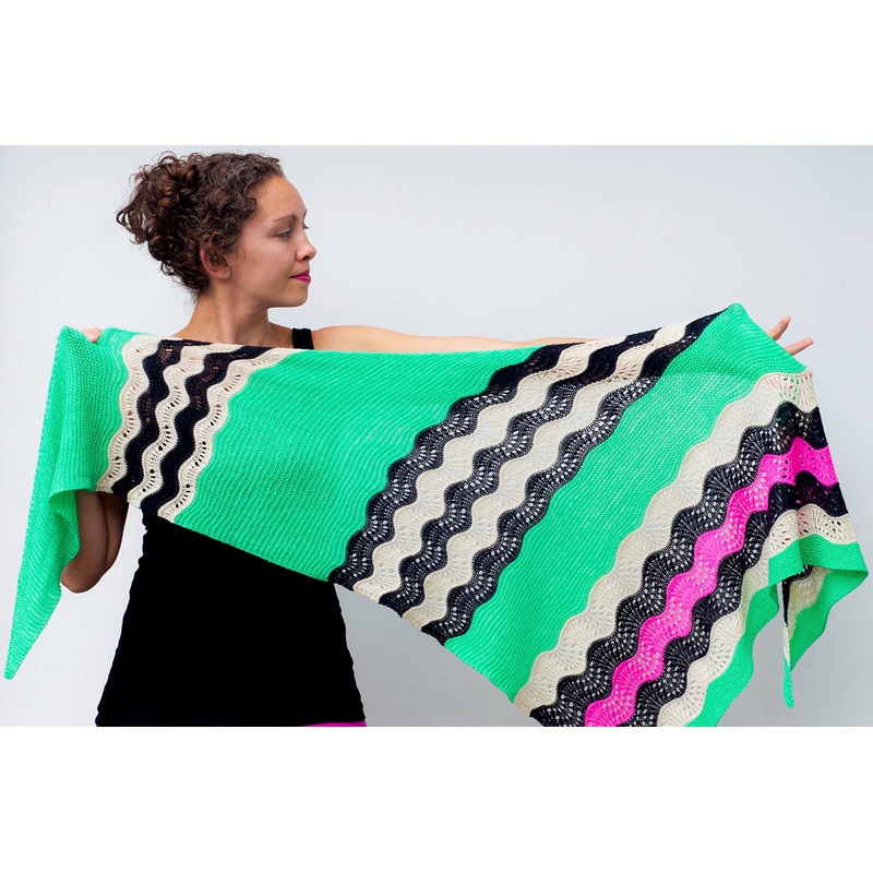 Stephanie Lotven PDF Patterns – Escalation Shawl – PDF Download