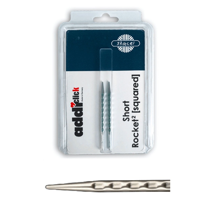 addi Rocket Squared Click Short Tips (4) Needles – US 9