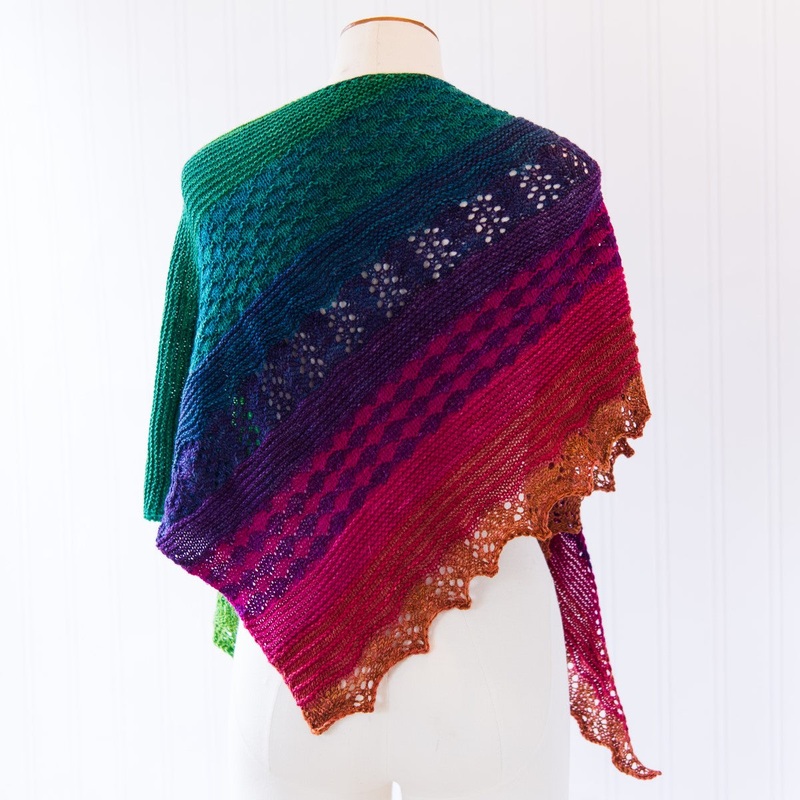 SweetGeorgia PDF Patterns – Symphony Shawl – PDF Download