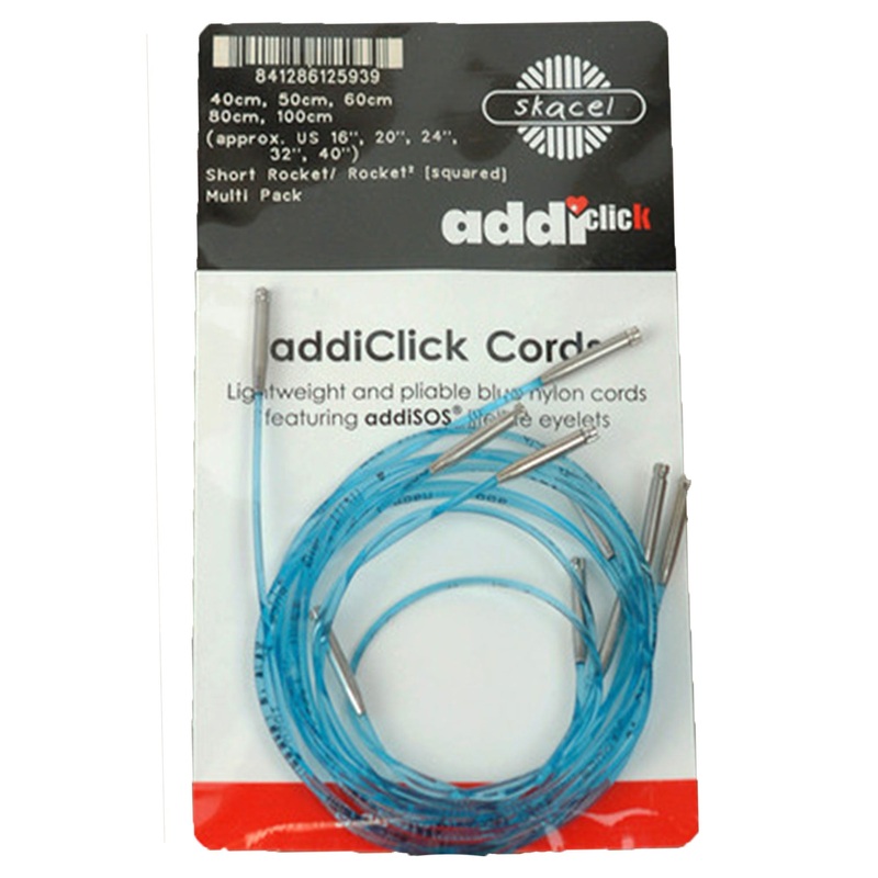 addi Click Cords – Short Cord Multi Pack- 16, 20, 24, 32, 40, 47 60