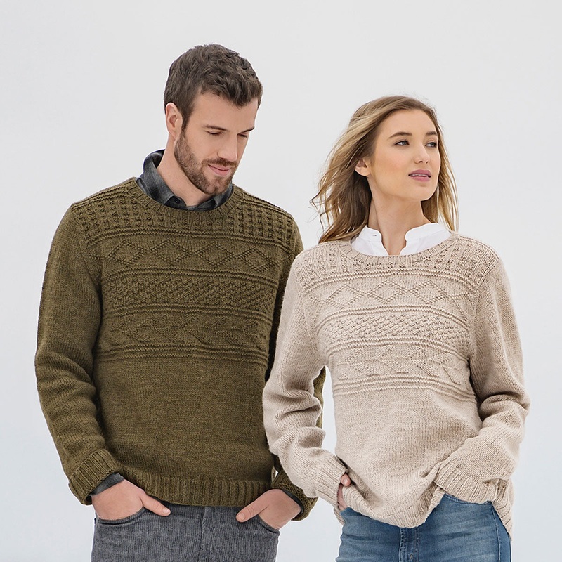 Blue Sky Fibers The Classic Series Patterns – Pemberton Pullover – PDF Download