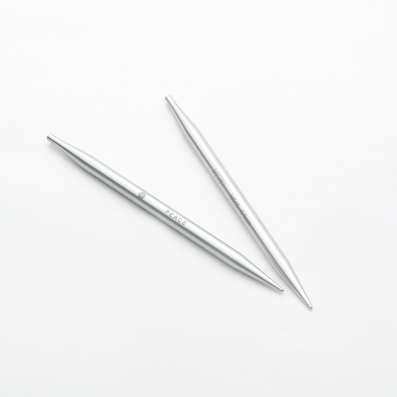 KnitPro Mindful Collection Interchangeable Lace Needle Tips – US 4 – 4” Tip