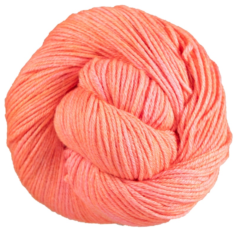 Madelinetosh Wool + Cotton Yarn – Neon Peach
