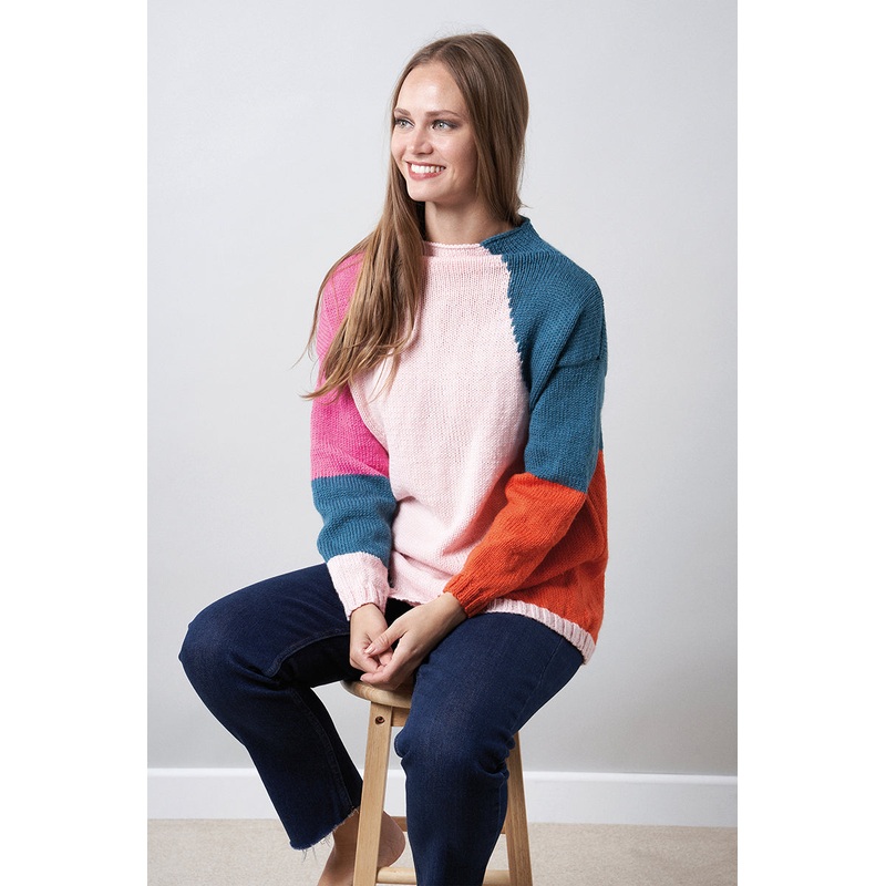 Rowan Daydreamer Collection Patterns – Grocery Sweater – PDF Download