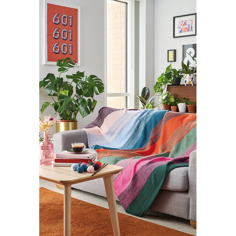 Rowan Daydreamer Collection Patterns – Hibernate Throw – PDF Download