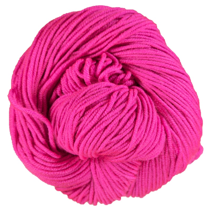 Plymouth Yarn DK Merino Superwash Yarn – 1154 Hot Pink Glow