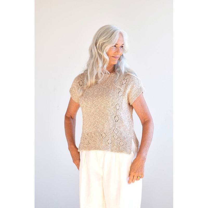 Berroco Meraki Patterns – Varya Tee – PDF Download