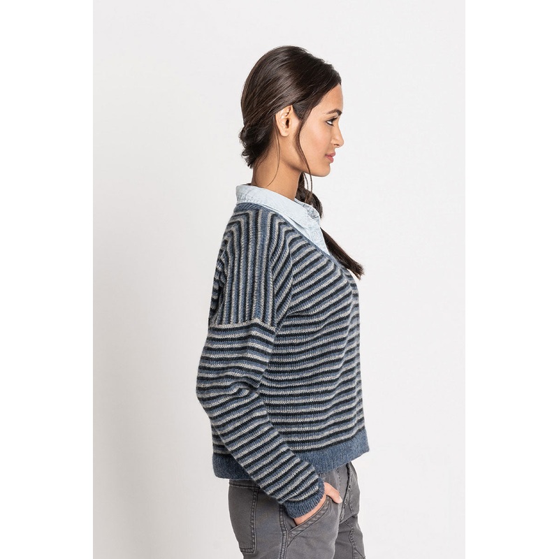 Blue Sky Fibers The Classic Series Patterns – Harrisburg Pullover – PDF Download