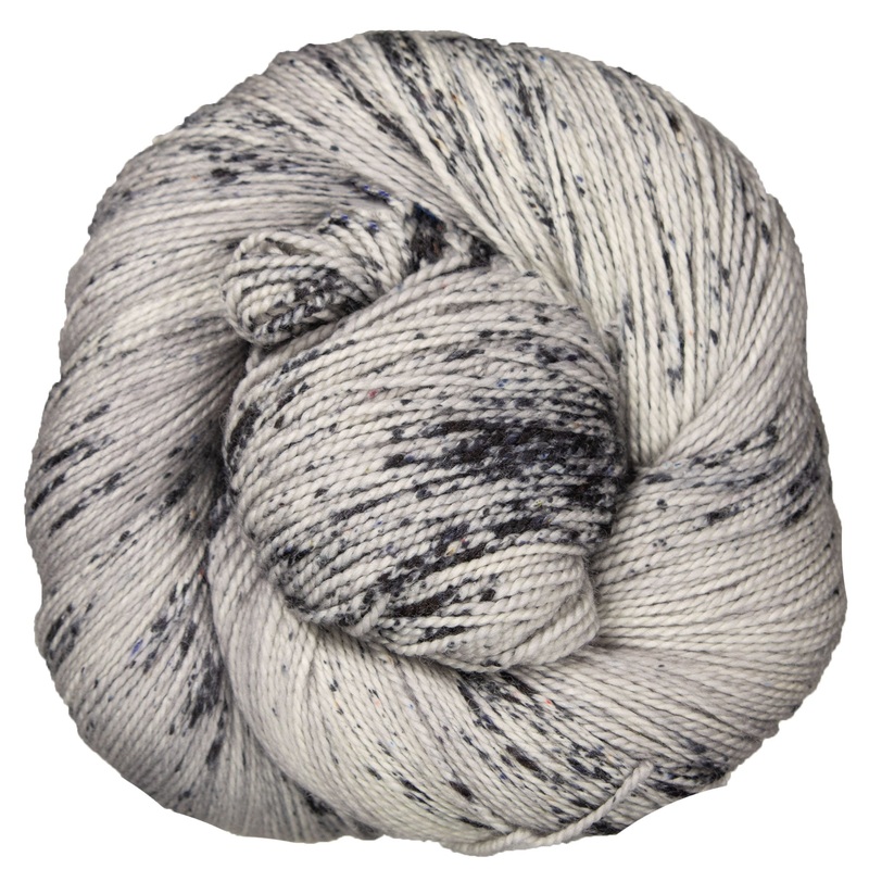 Madelinetosh Tosh Sock Yarn – Astrid Grey/ Optic