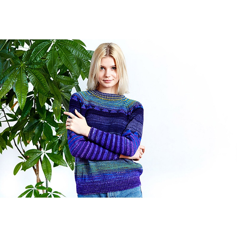 Urth Yarns Urth PDF Patterns – Gold Nugget Raglan Sweater – PDF Download