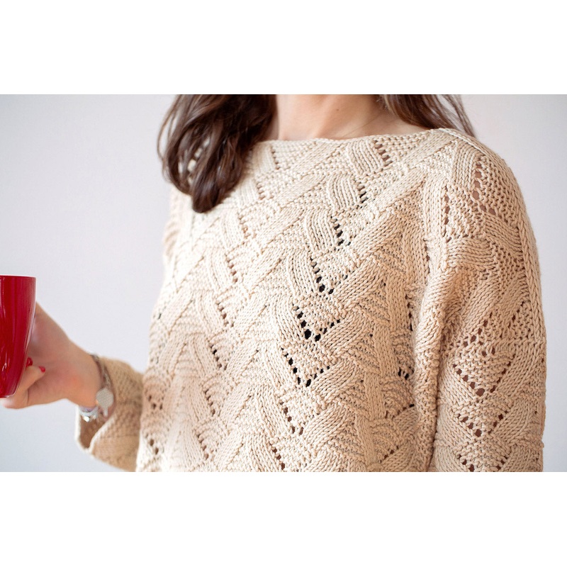 Urth Yarns Urth PDF Patterns – Harvest Sunset Oversized Pullover