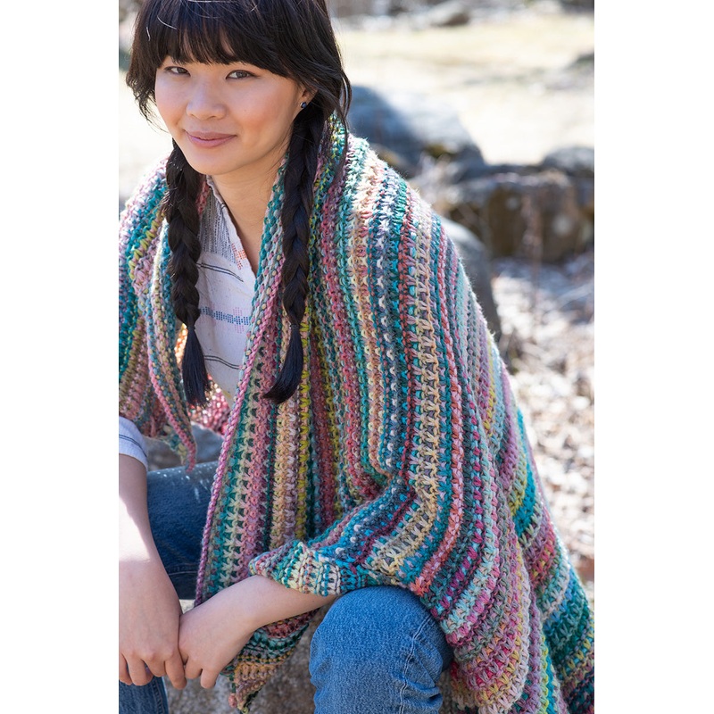 Berroco Fall Collection 2022 Patterns – Bente Blanket – PDF Download