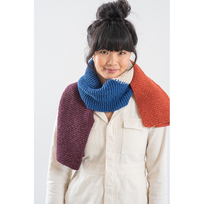 Berroco Fall Collection 2022 Patterns – Yesnia Scarf and Hat Set – PDF Download