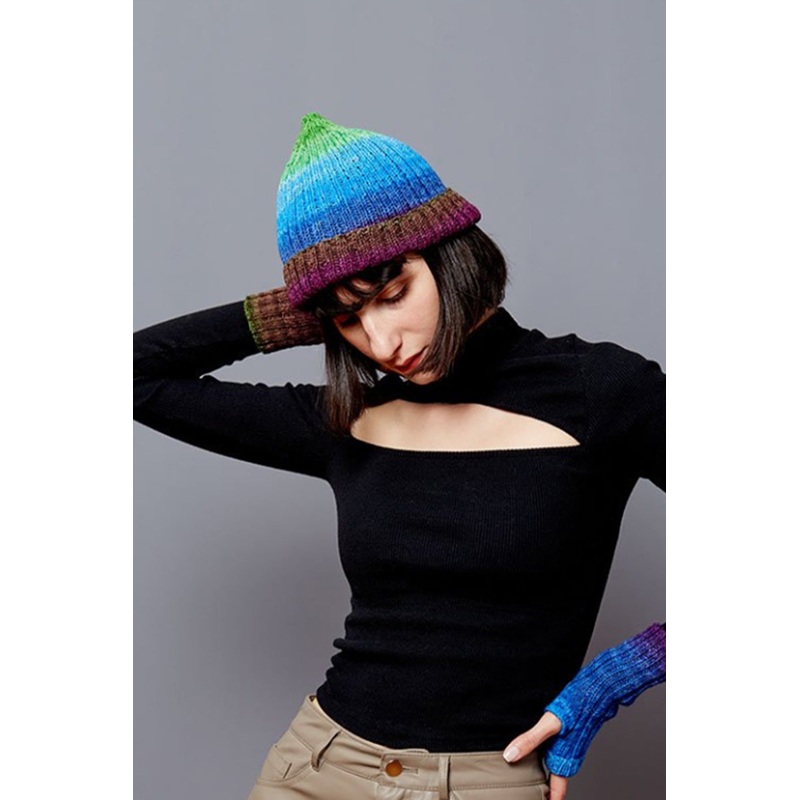 Gusto Wool Echoes Patterns – Staple Hat – PDF Download