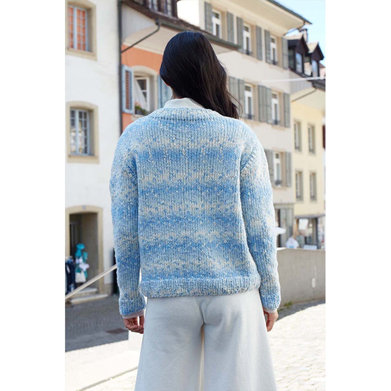 Lang Yarns Snowflake Patterns – Sweater PDF Download