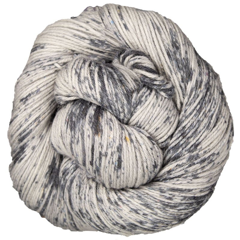 Madelinetosh Wool + Cotton Yarn – Astrid Grey/ Optic