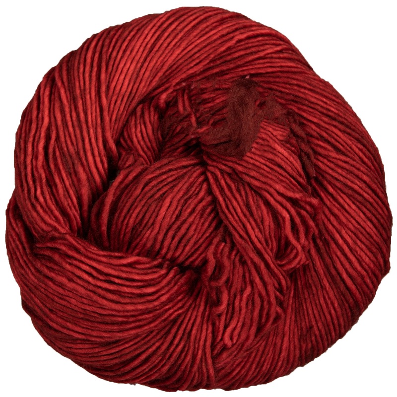 Malabrigo Washted Yarn – 611 Ravelry Red