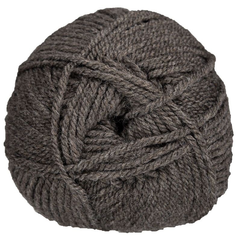 Plymouth Yarn Encore Worsted Yarn – 1235 Pecan Heather