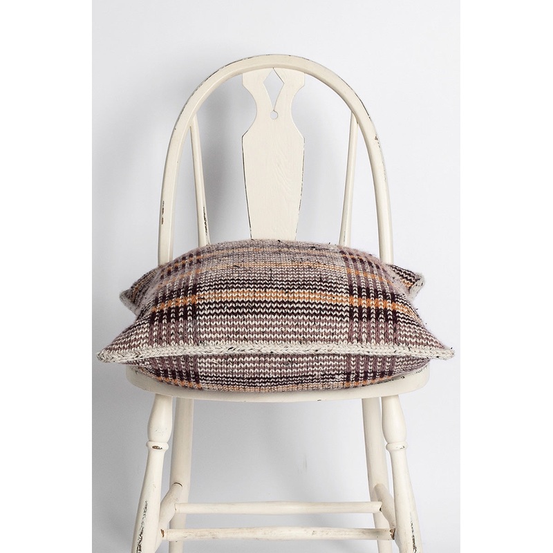 Blue Sky Fibers – Woolstok Tweed Patterns – Brentwood Pillow – PDF Download