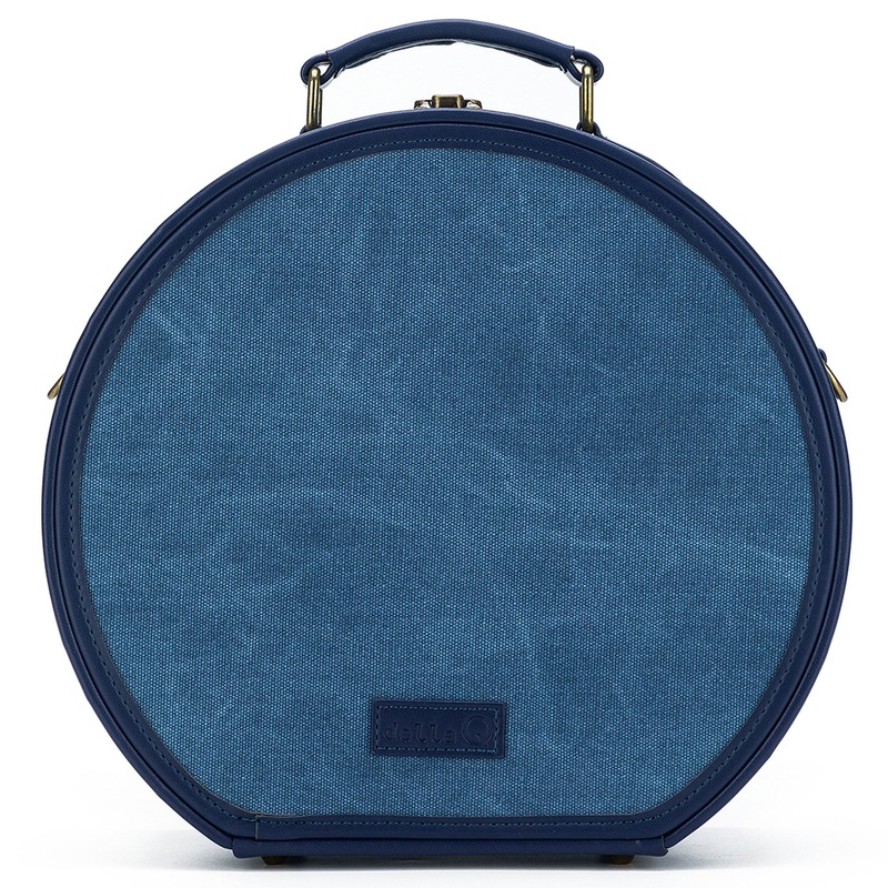 della Q Maker’s Hat Box – Indigo