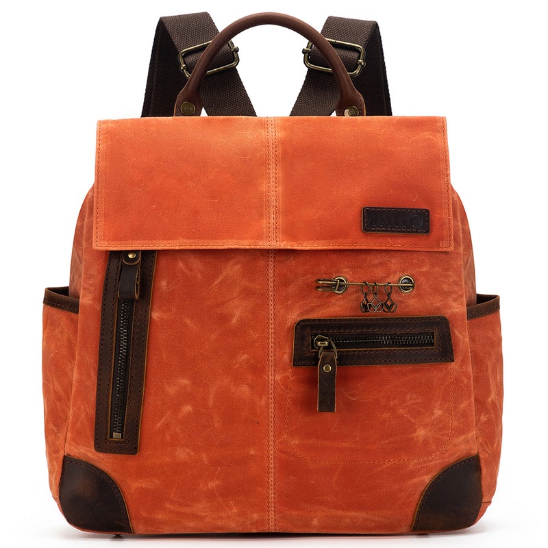 della Q Maker’s Midi Backpack – Orange