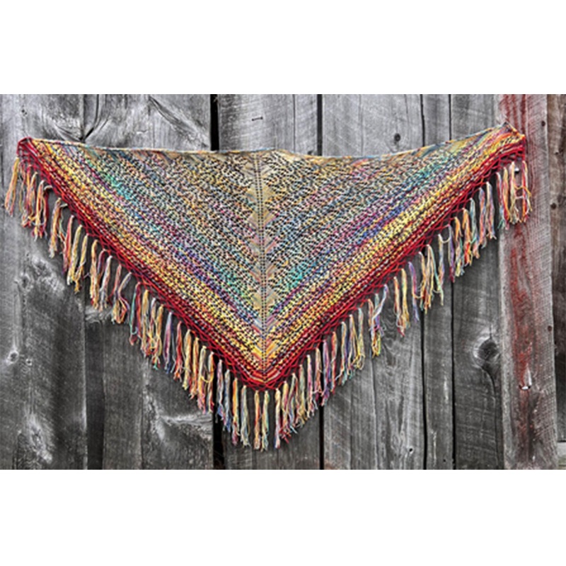 Koigu Patterns – Charlotte’s Web Shawl – PDF Download
