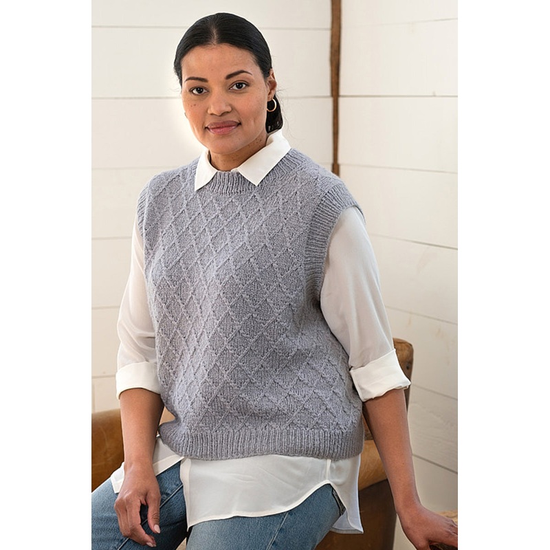 Berroco Talara Patterns – Morel Vest – PDF Download