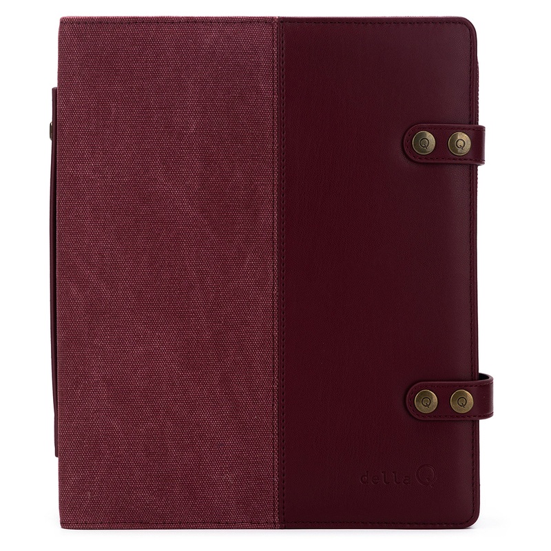 della Q Hook & Needle Notebook – Maroon