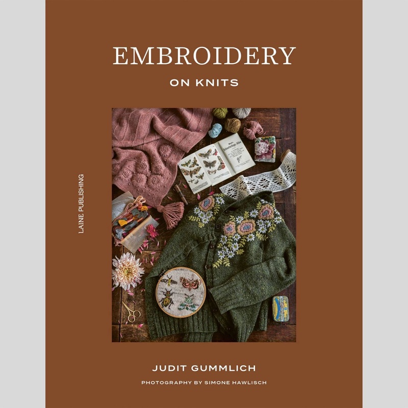 Laine Magazine Judit Gummlich Books – Embroidery on Knits