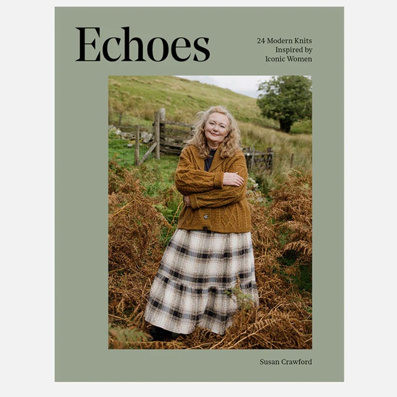 Laine Magazine Susan Crawford Books – Echoes: 24 Modern Knits Inspired by Iconic Women